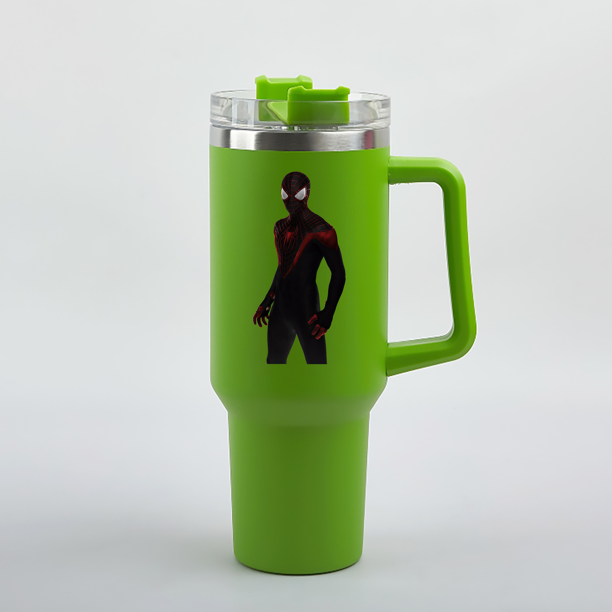 （画像用） Spider Man スパイダーマン 1200mL車用タンブラー（カラープリント）